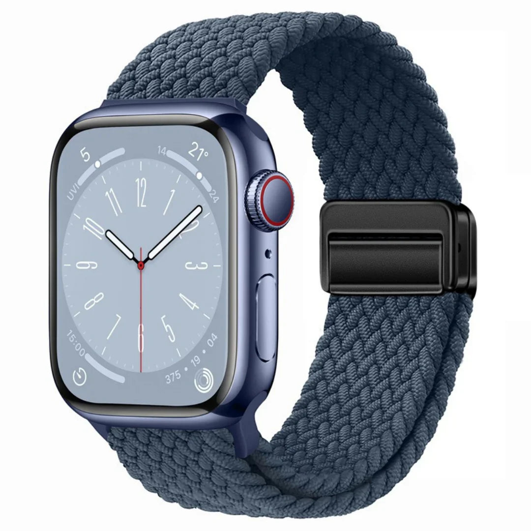 Magnetische Nylon Band Voor Apple Watch