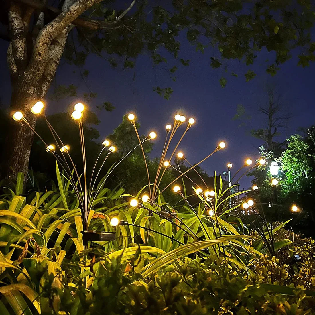 Solar Powered LED Fireflies