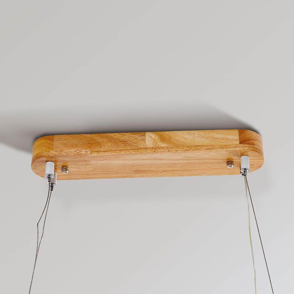 OzawaStyle - Modern hanging lamp made of metal and wood