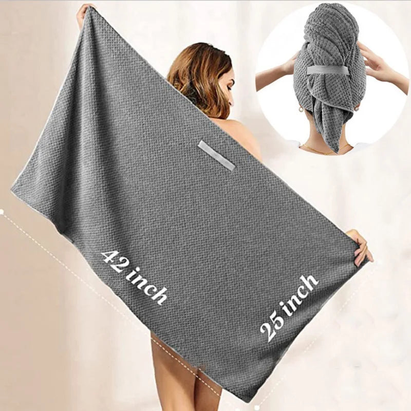 Purely Large Hair Towel Wrap