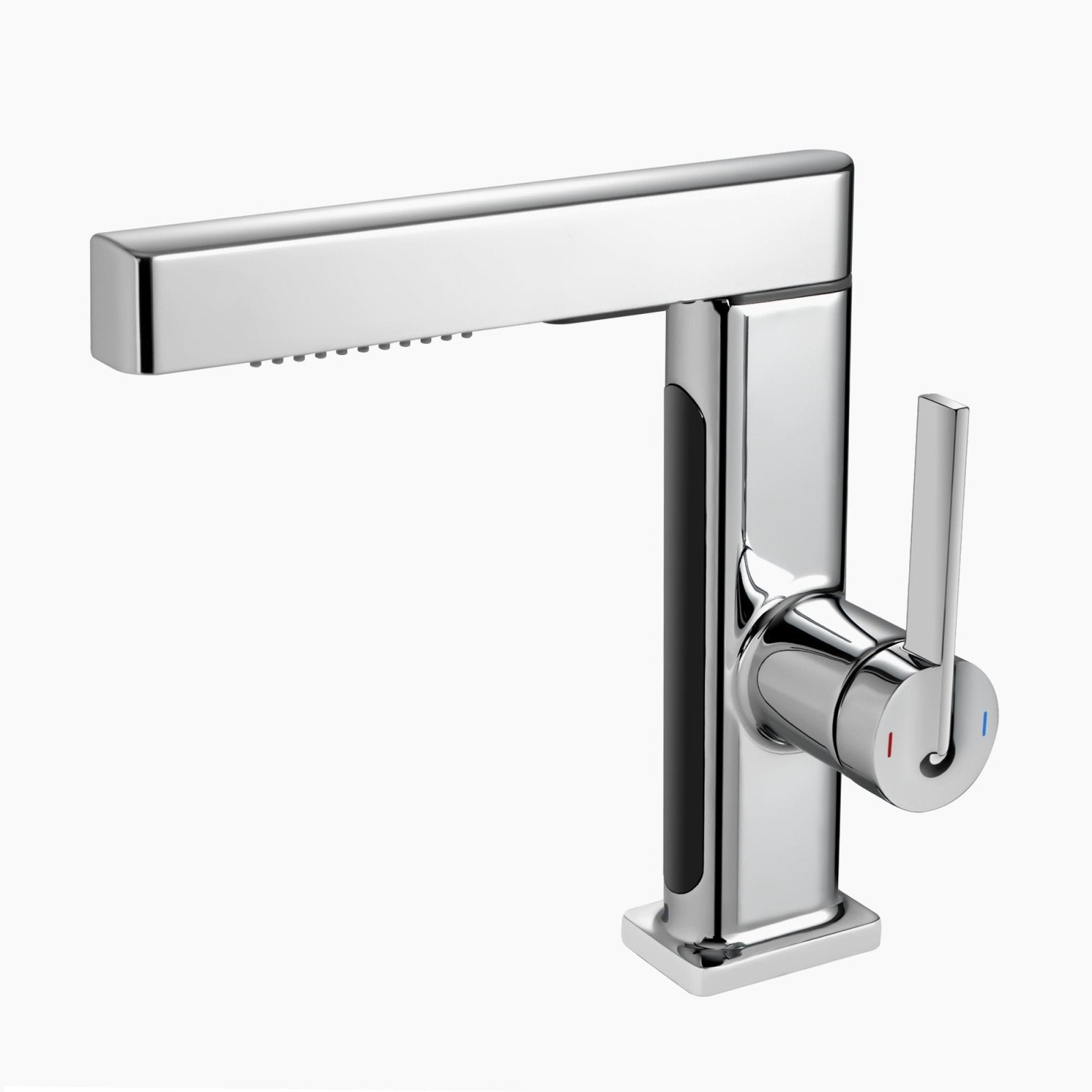 Single-Hole Pull-Out Faucet with Temperature Display