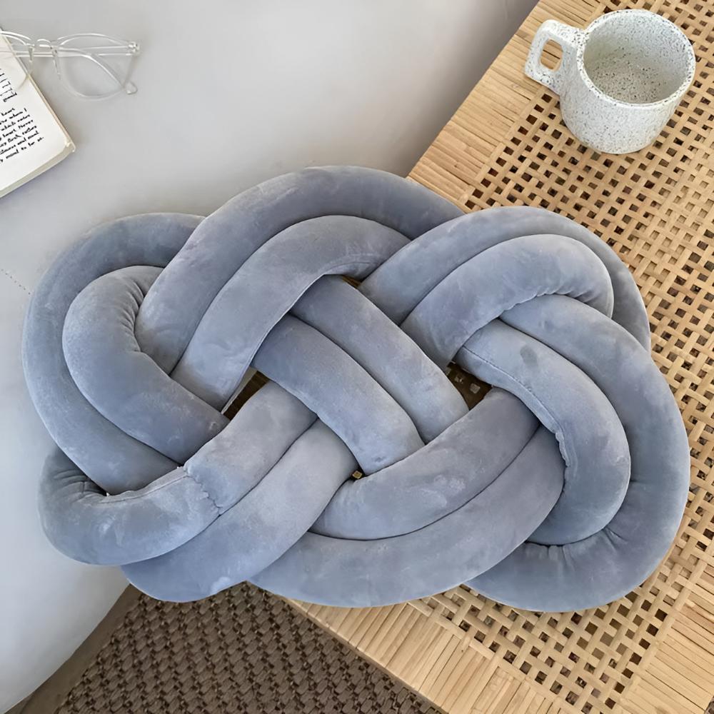 Braided Plush Cushion