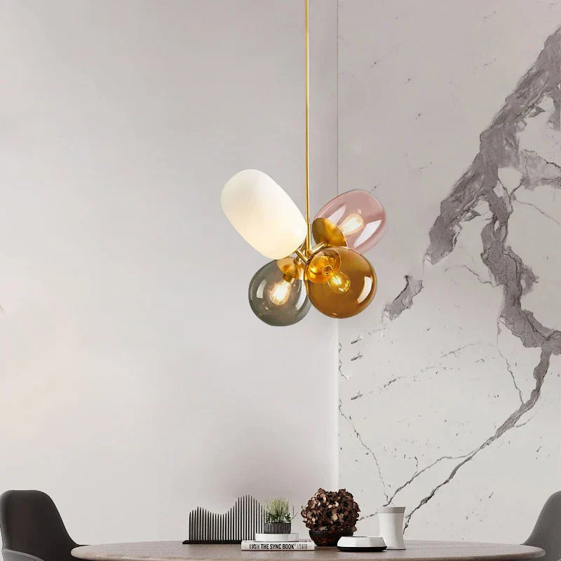 LuminescentLuster - Pendant Light with Glass Ball