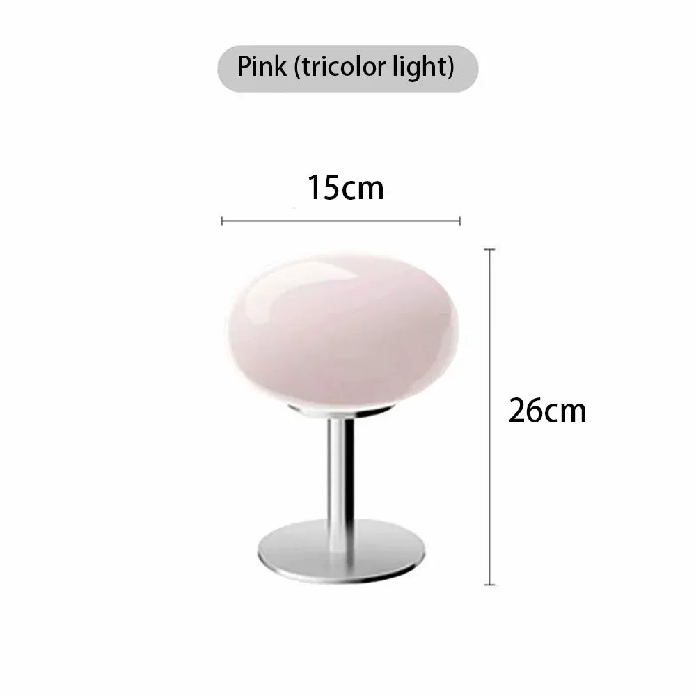 CreamPop - Lampe en verre crème Lollipop