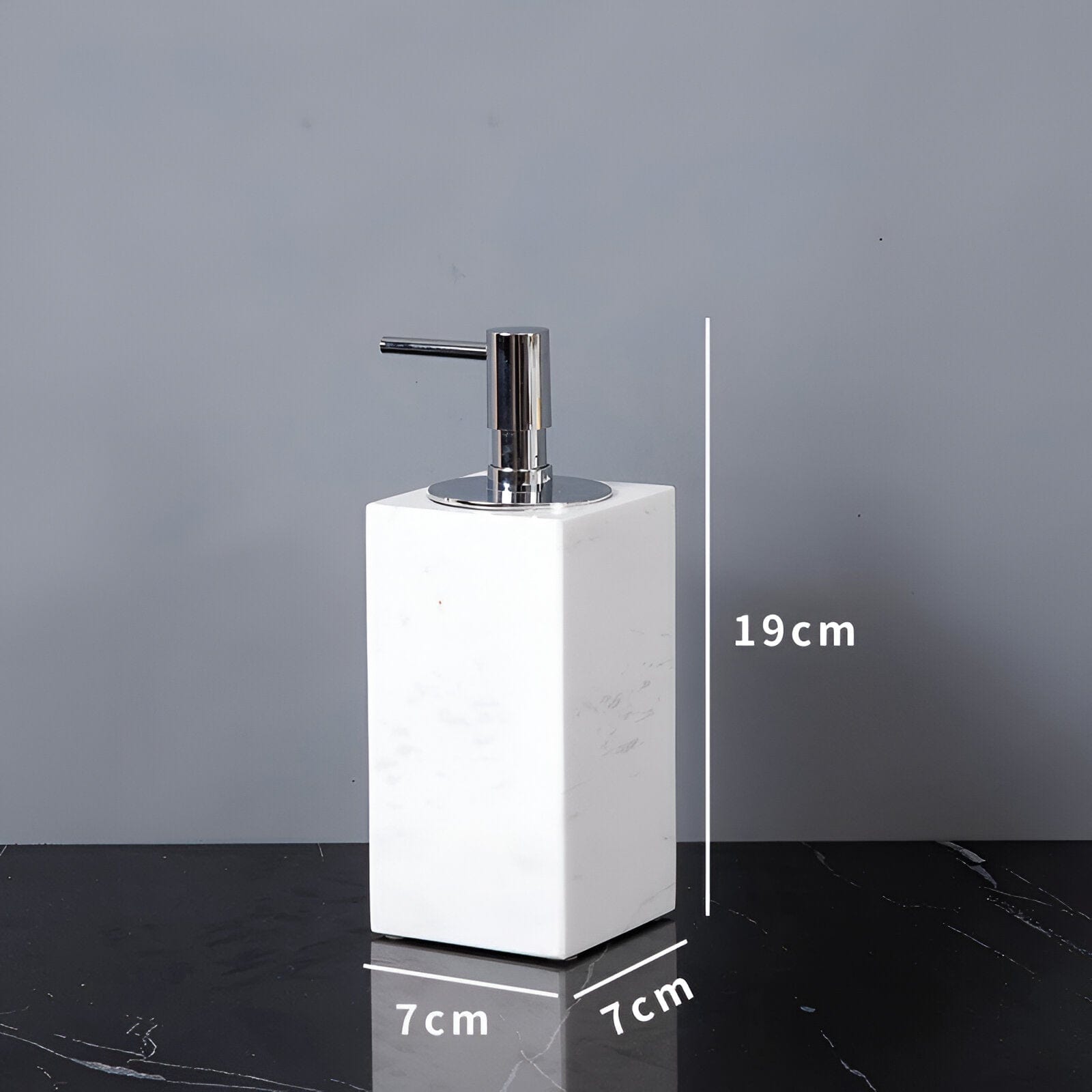 Volakis White Soap Dispenser