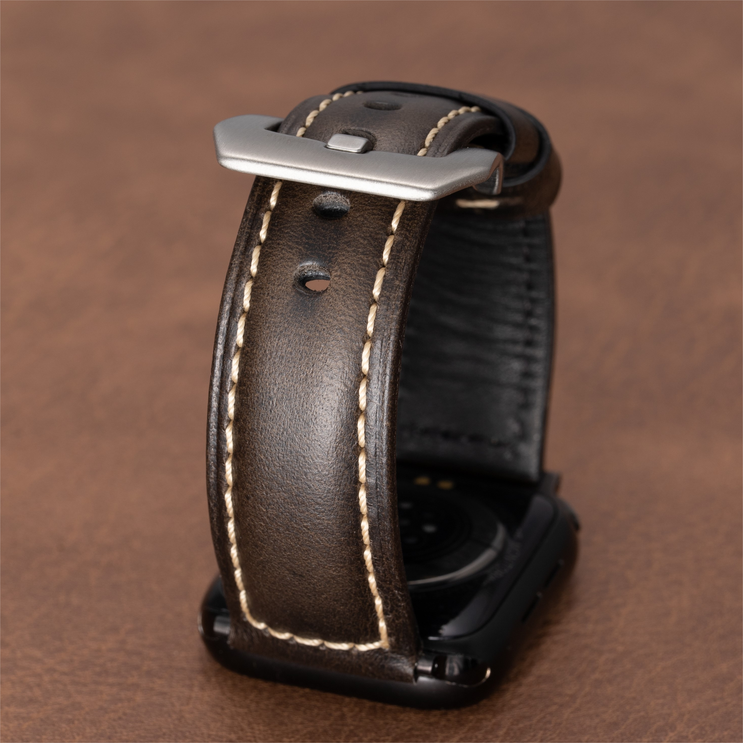 Cinturino in pelle Nappa per Apple Watch