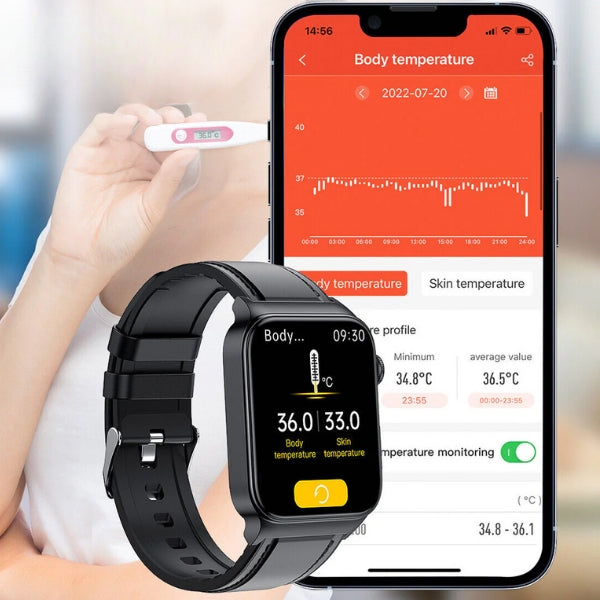 Smartwatch til diabetesovervågning: Elegant og stilfuld løsning til effektiv diabetesbehandling