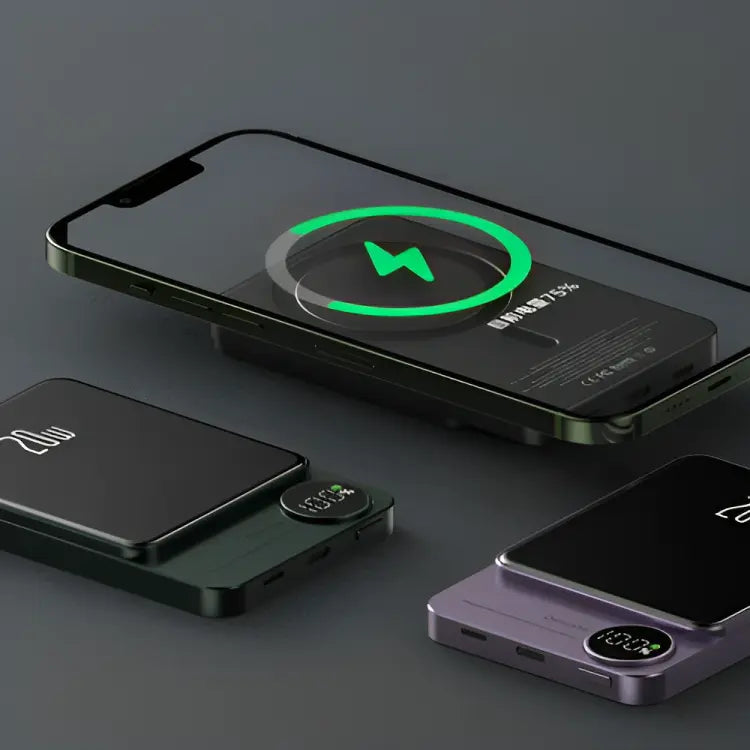 MagneticCharge™ Wireless Power Bank – The Future of Charging!