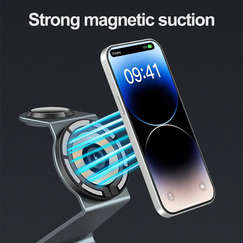 Magnetic Wireless Charger 3 in 1