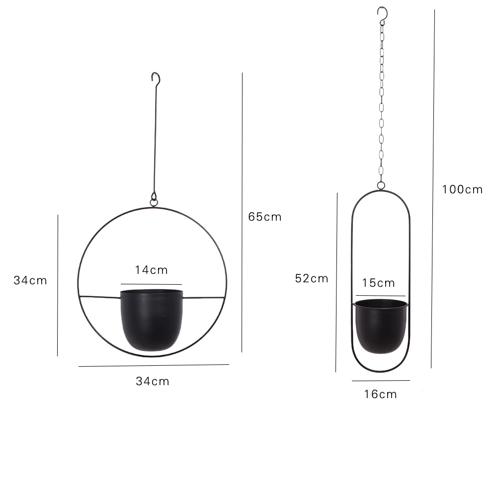 Sleek Luxury Modern Hanging Pots