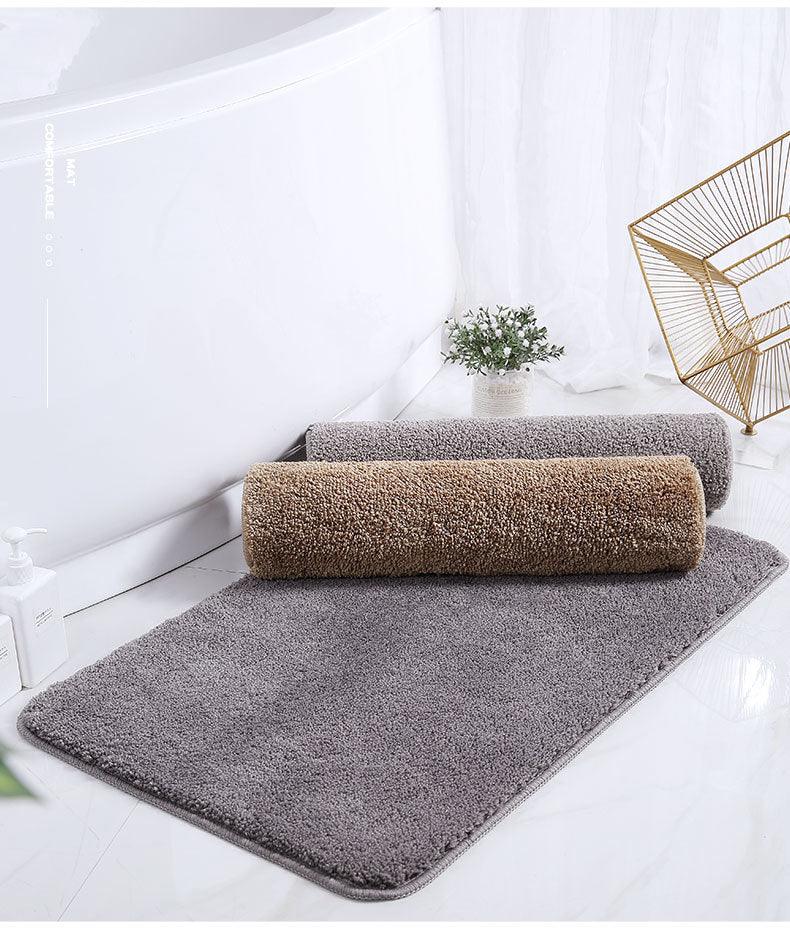 Tapis de douche de salle de bain ultra doux et absorbant antidérapant