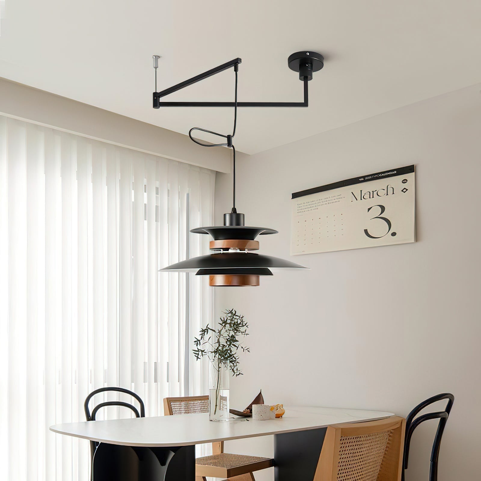 Mercero – Hanglamp met draaibare arm