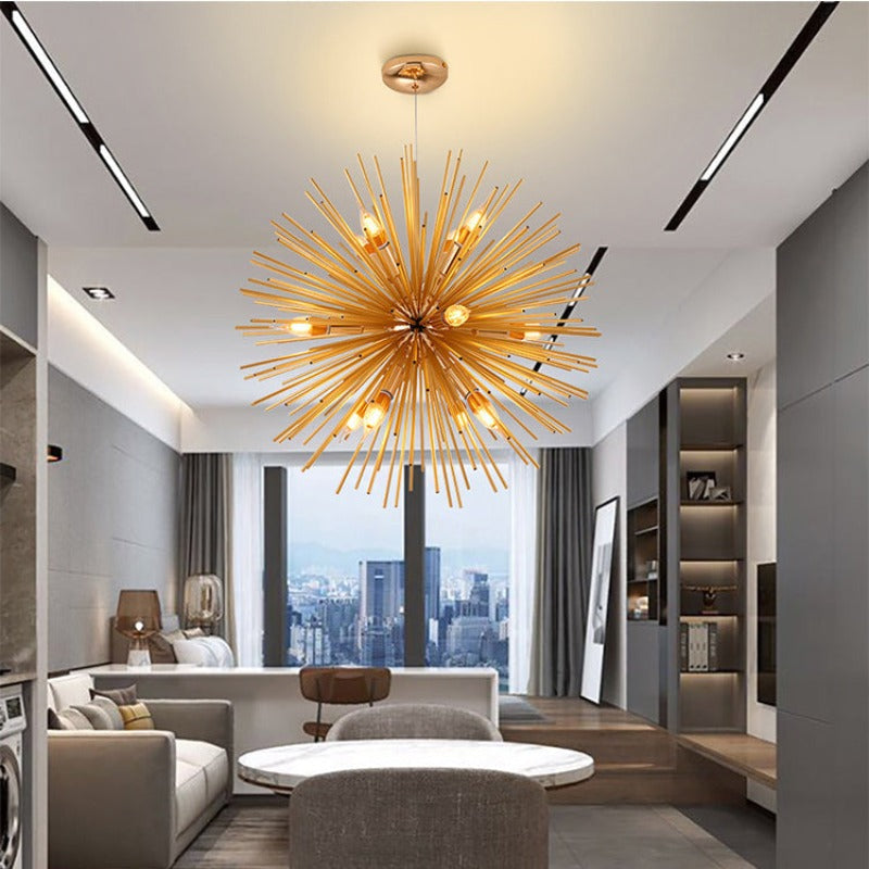 Modern Dandelion Chandelier