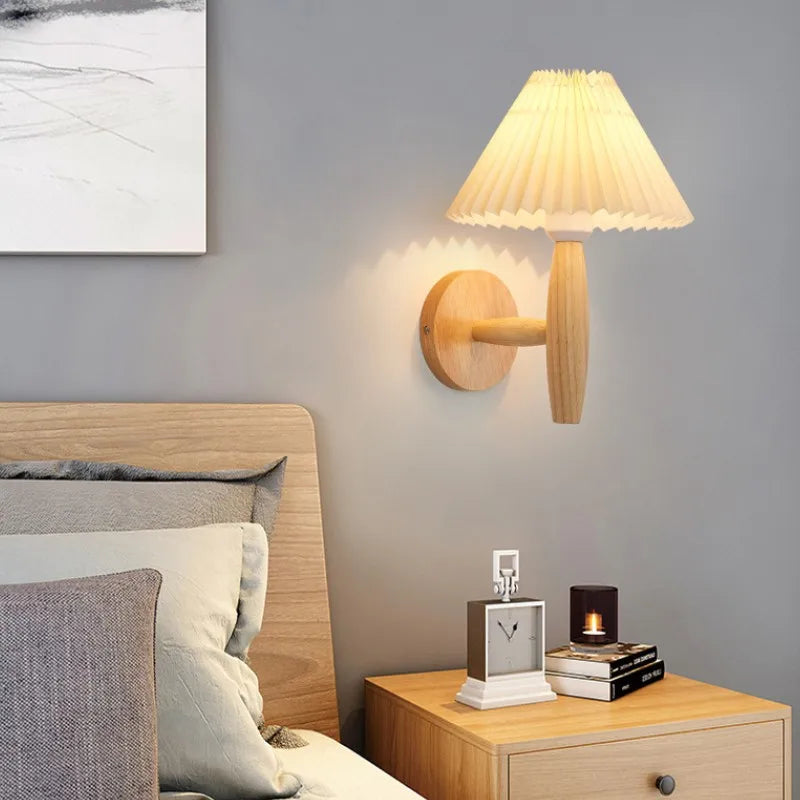 WoodLuxe - Lampada da parete moderna in legno