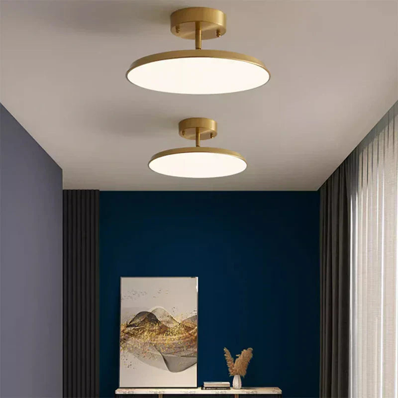 SleekAura - Lampada da soffitto minimalista