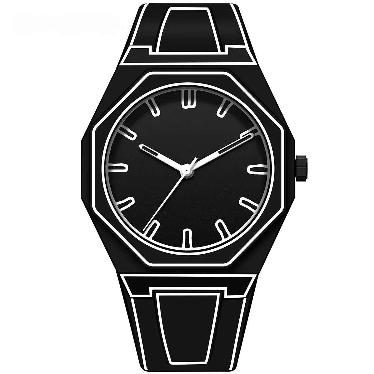 Montre pour homme minimaliste moderne