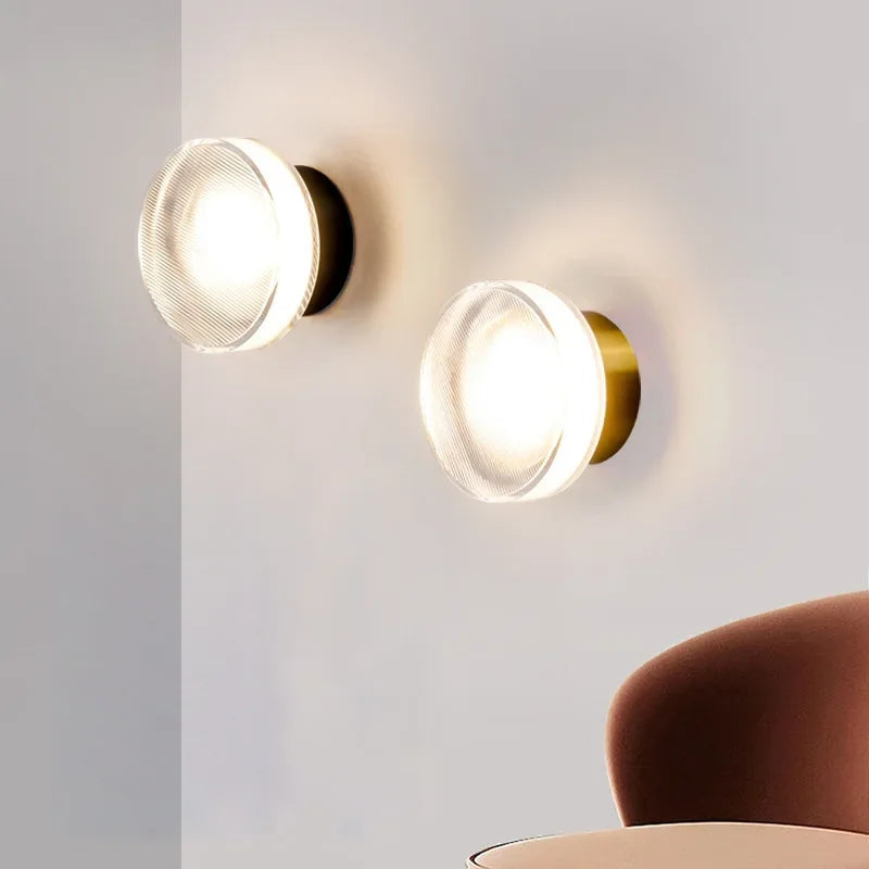 Orbalumina - Moderne ronde wandlamp