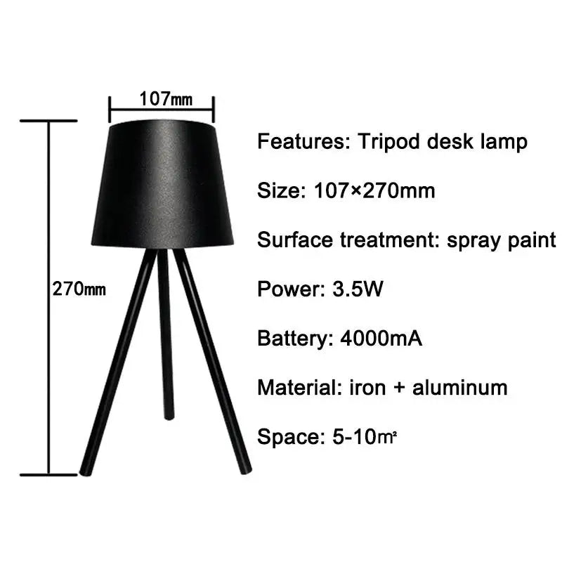 TriLeg - Lampe de bureau trépied