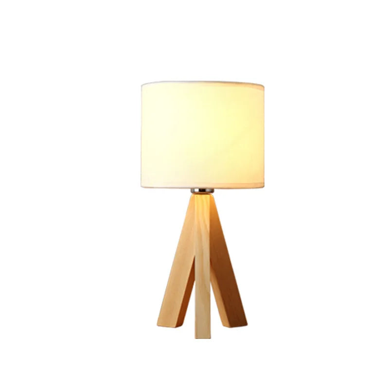 WoodEssence - Lampe de table moderne en bois