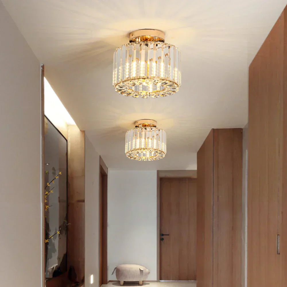 Brilliance - Lampada da soffitto in cristallo scintillante