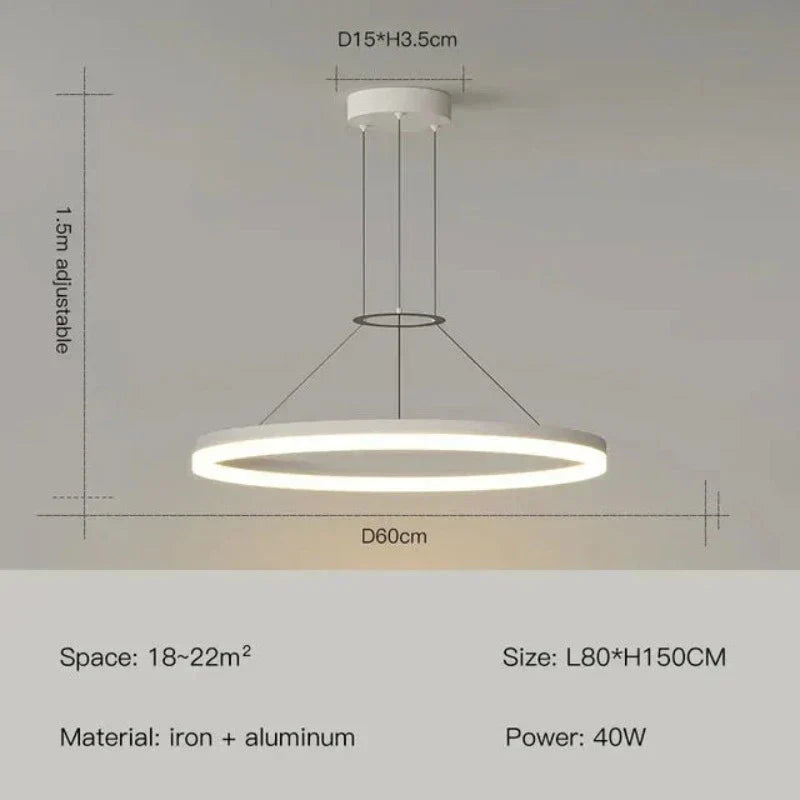 ChicRadiance - Smal hängande lampa