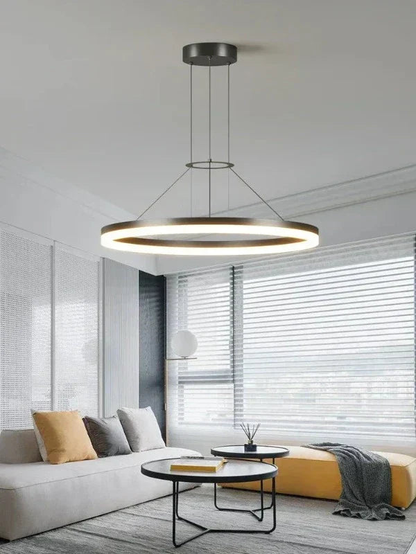 ElegantLight – Lâmpada Suspensa Contemporânea Extendida