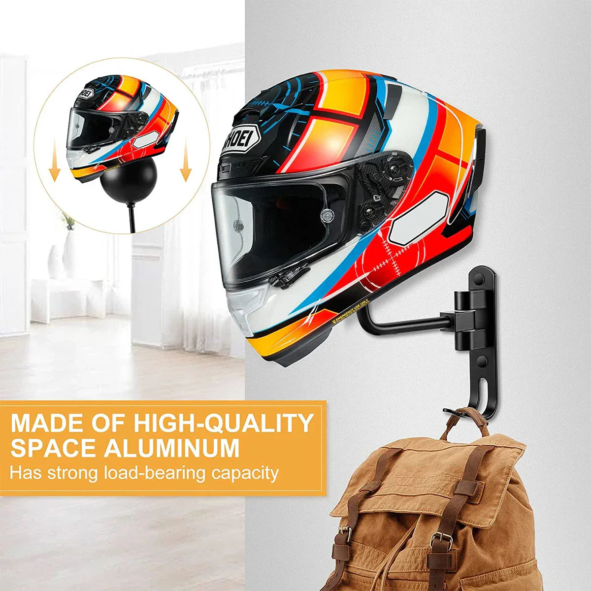 RoamReady Sphere Helmet Rack