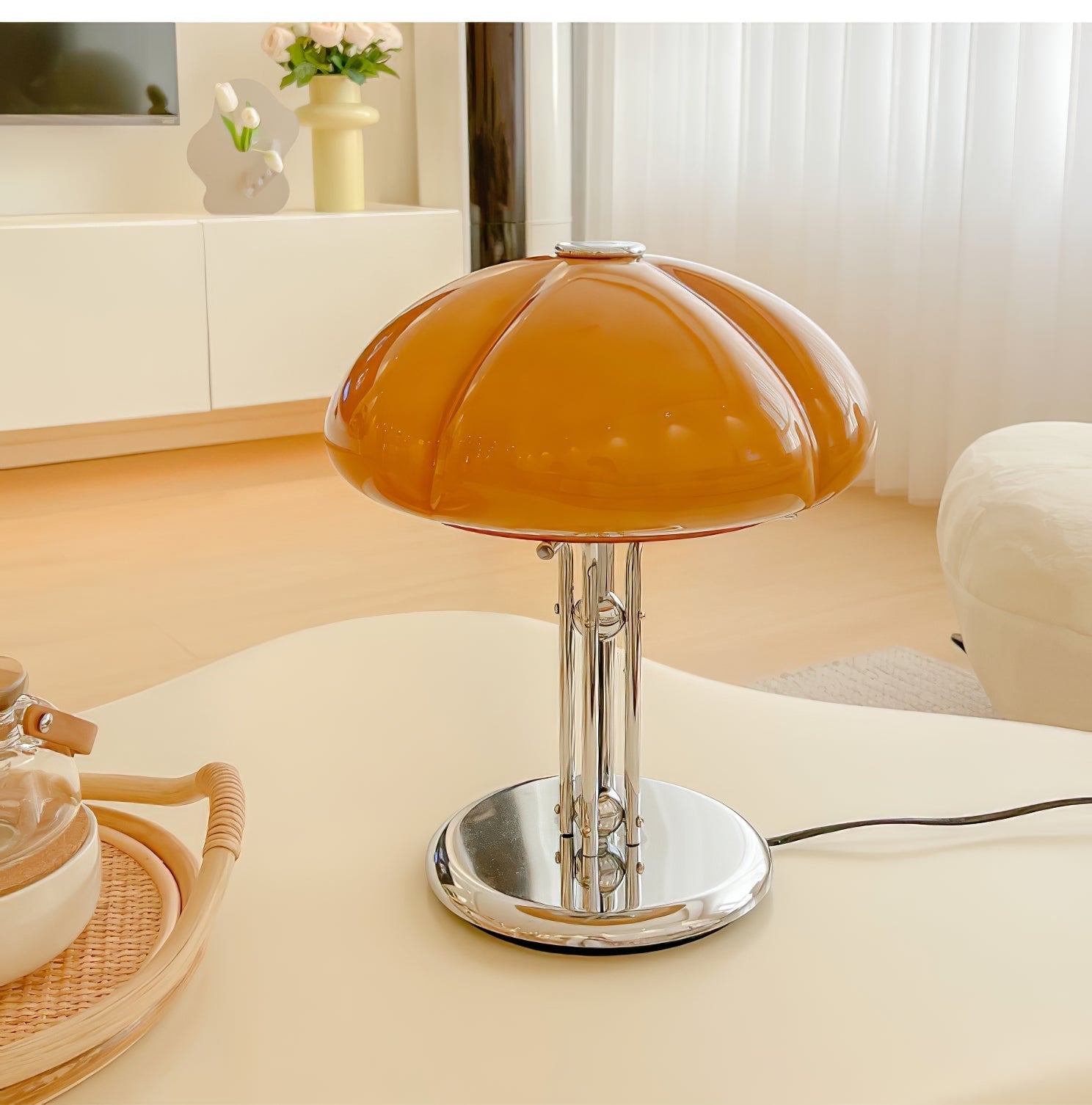 Mushroom Bauhaus Table Lamp