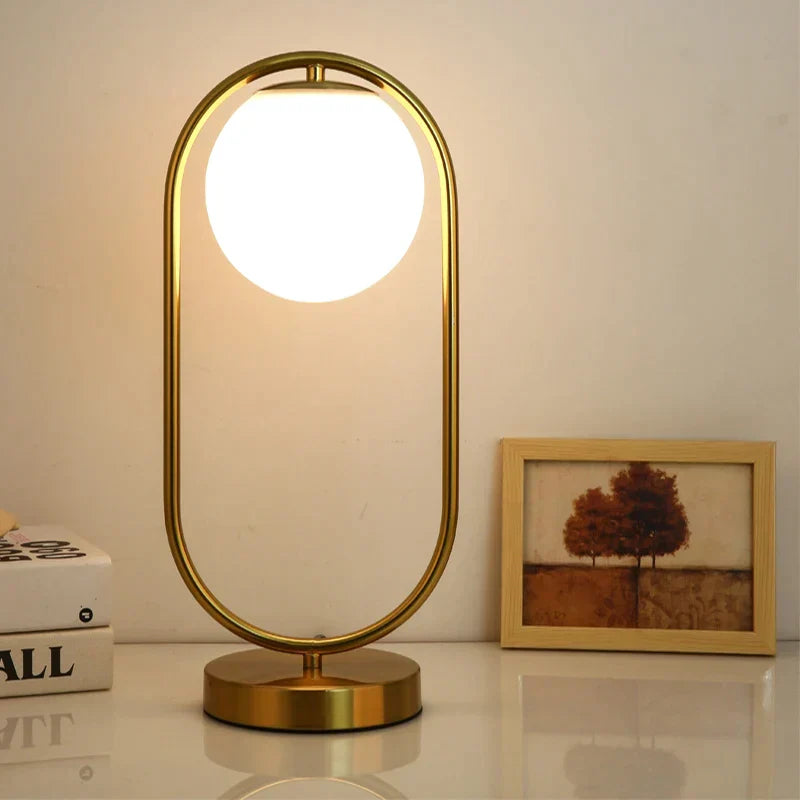 OrbGlow - Table lamp with glass ball