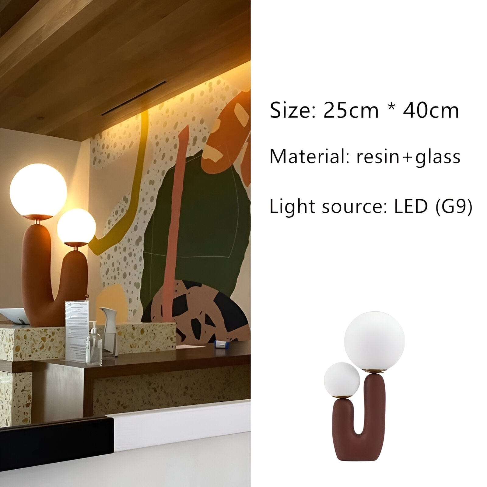 Nordic Double Head Table Lamp