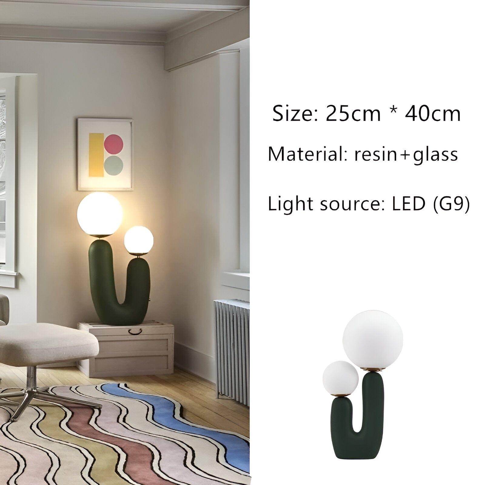 Nordic Double Head Table Lamp