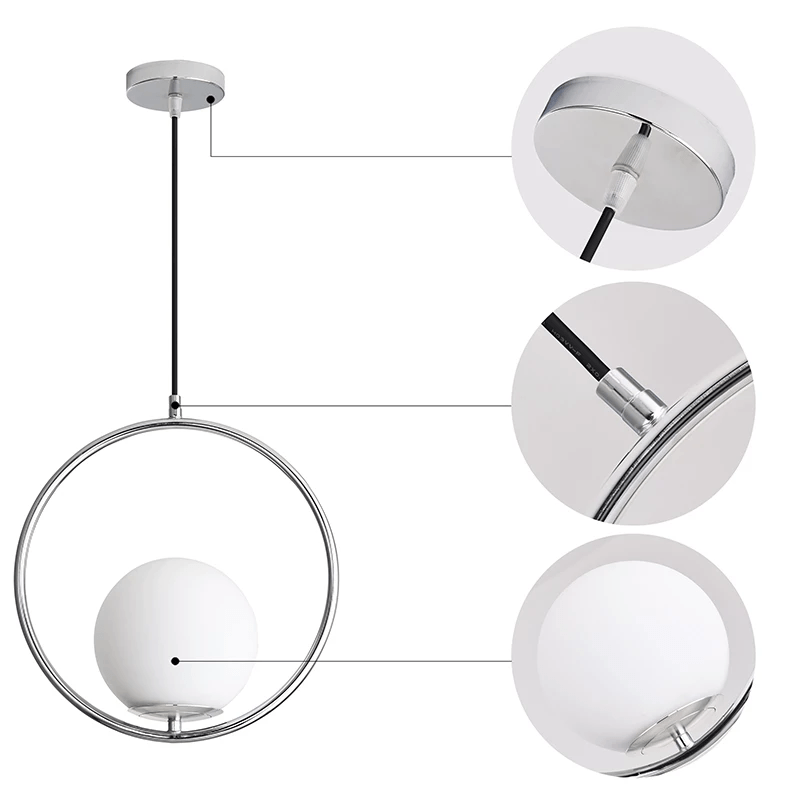 Nordic Glass Ball Hanging Lights