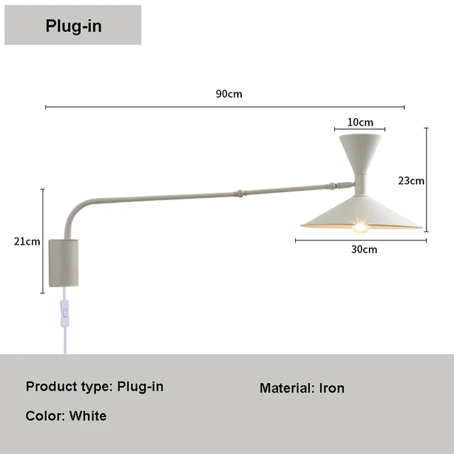 PureFlex - Nordic Swing vegglampe