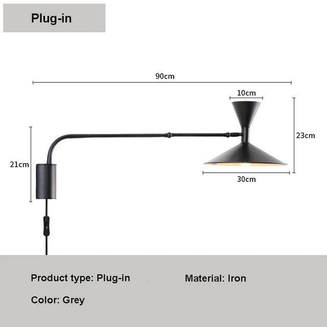 PureFlex - Nordic Swing vegglampe