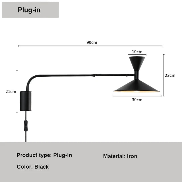 PureFlex - Nordic Swing vegglampe