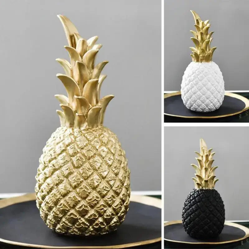 LumiPine - Gold Pineapple Home Decor