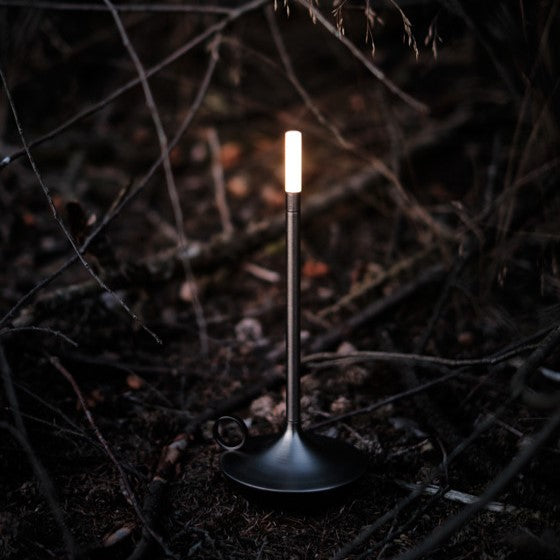 Nordic Candle Holder Light – Minimalistic Scandinavian Table Lamp