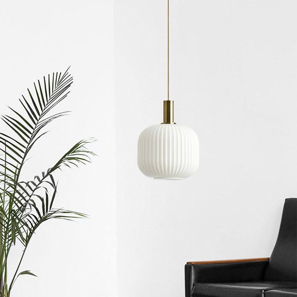 Nordic Fluted Glass Pendant Lights