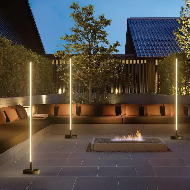 LumaGlide Outdoor Floor Lamp