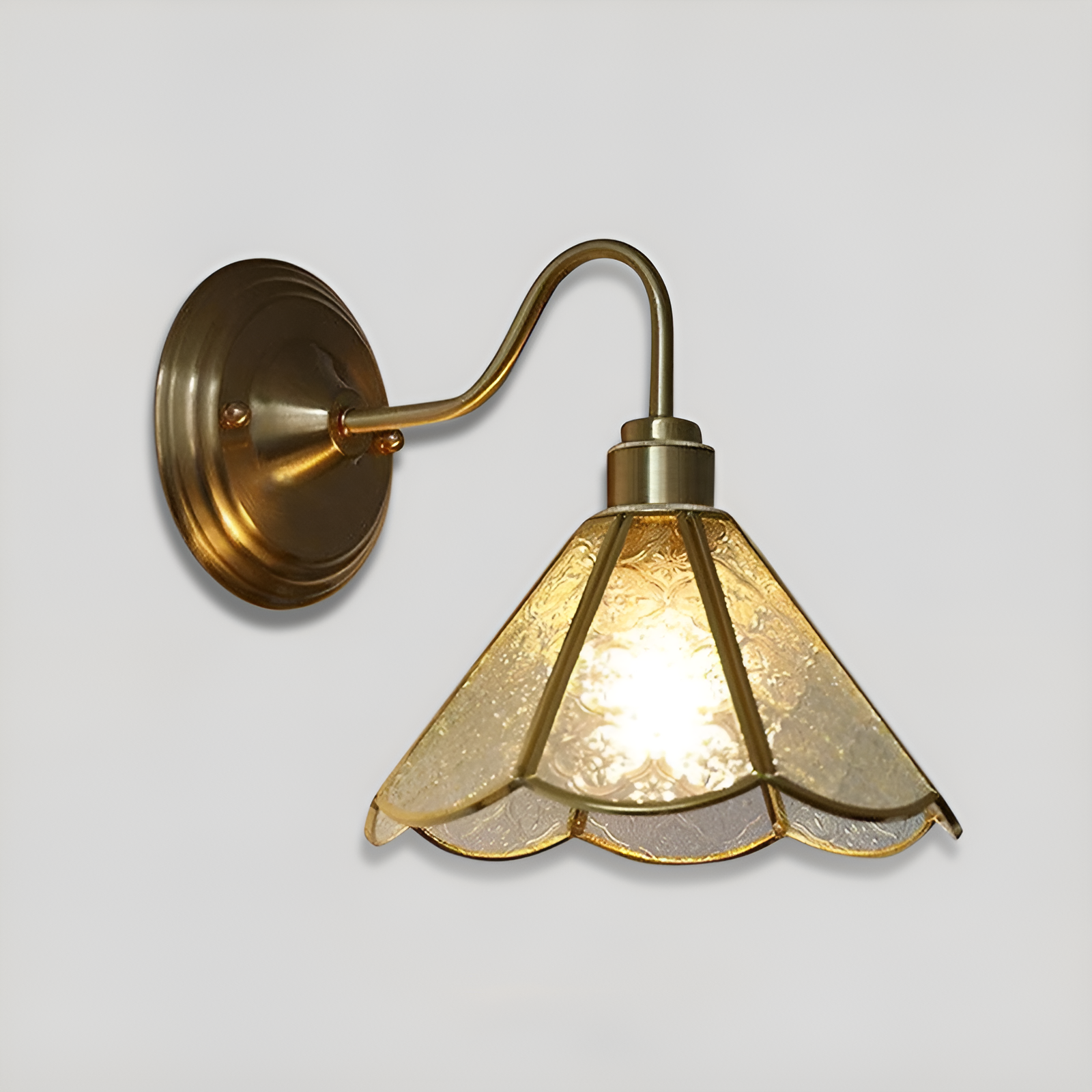 Nordic Brass Wall Sconce