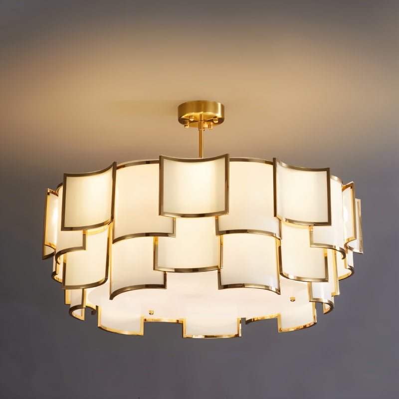 Vrimlo Glass Chandelier