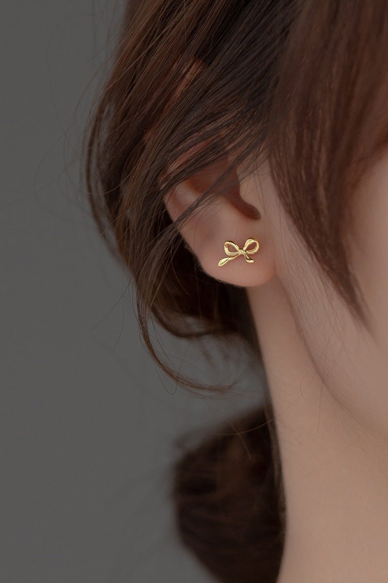 Eva Mini Bow Studs