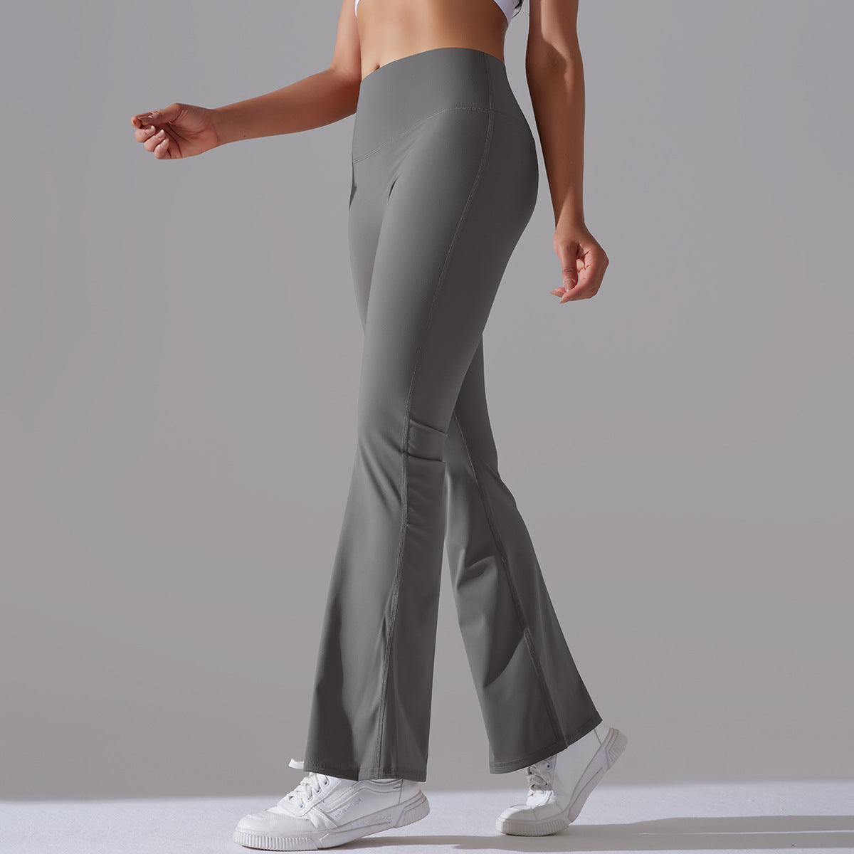 Sculpt & Flare High-Waist Gym Leggings