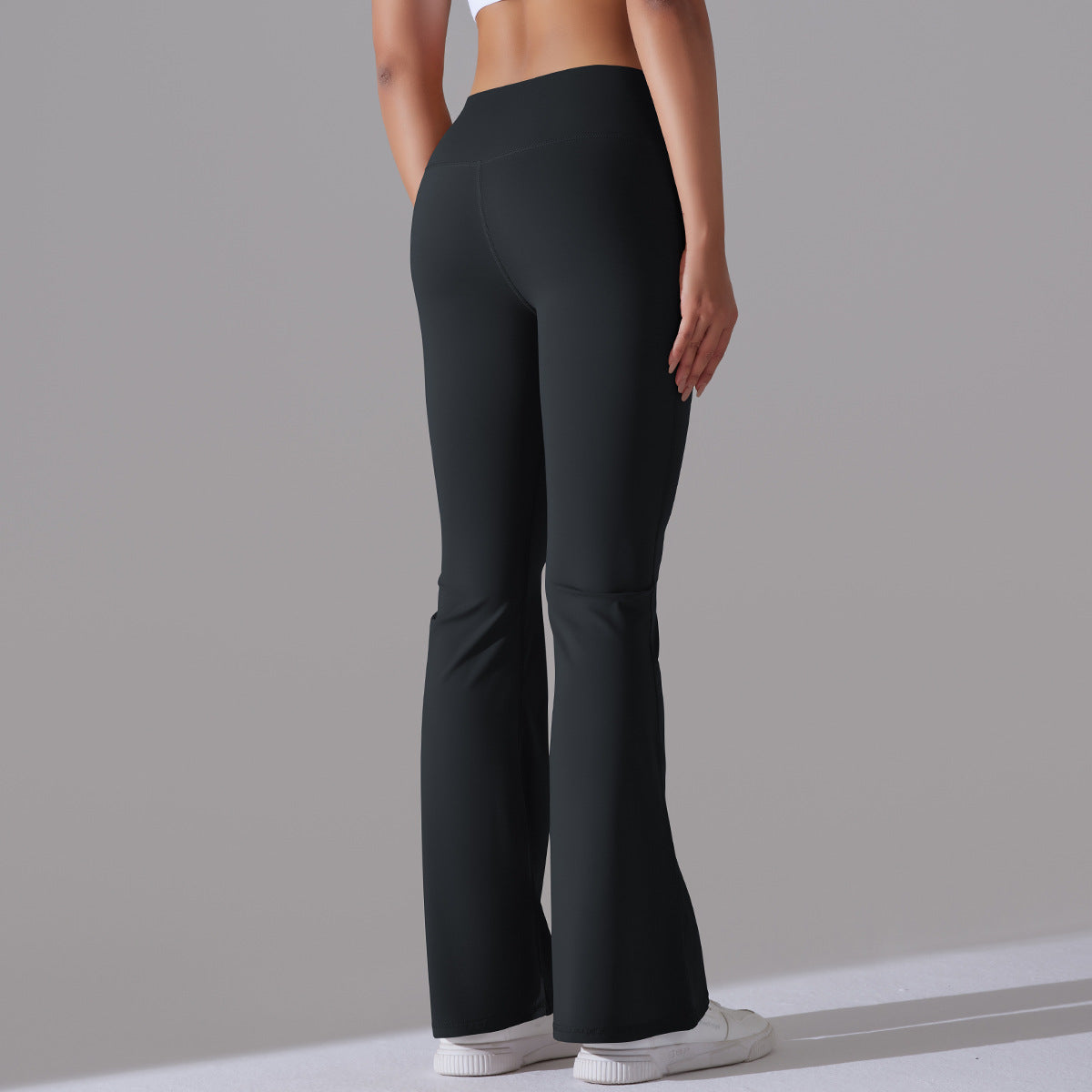 Sculpt & Flare High-Waist Gym Leggings