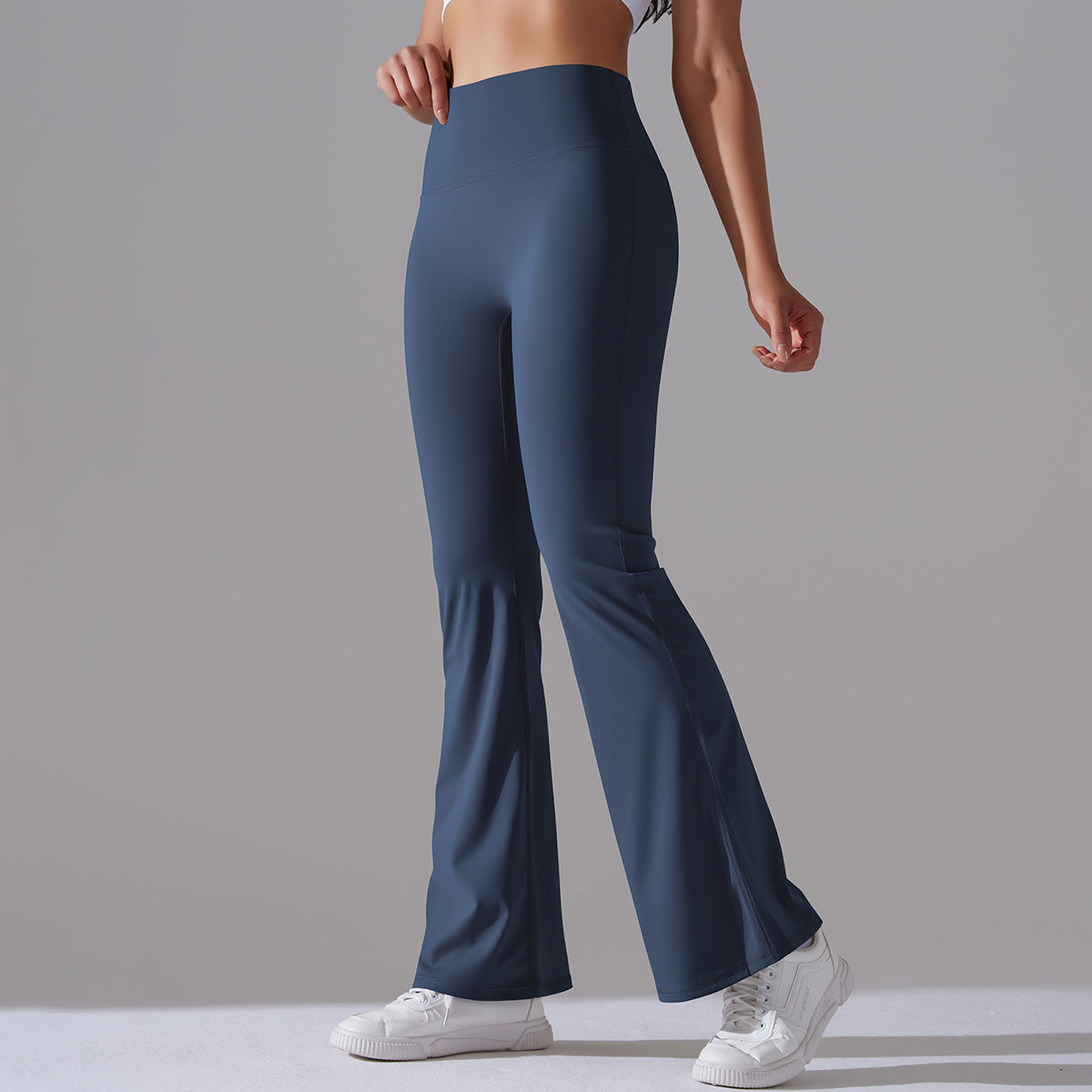 Sculpt & Flare High-Waist Gym Leggings