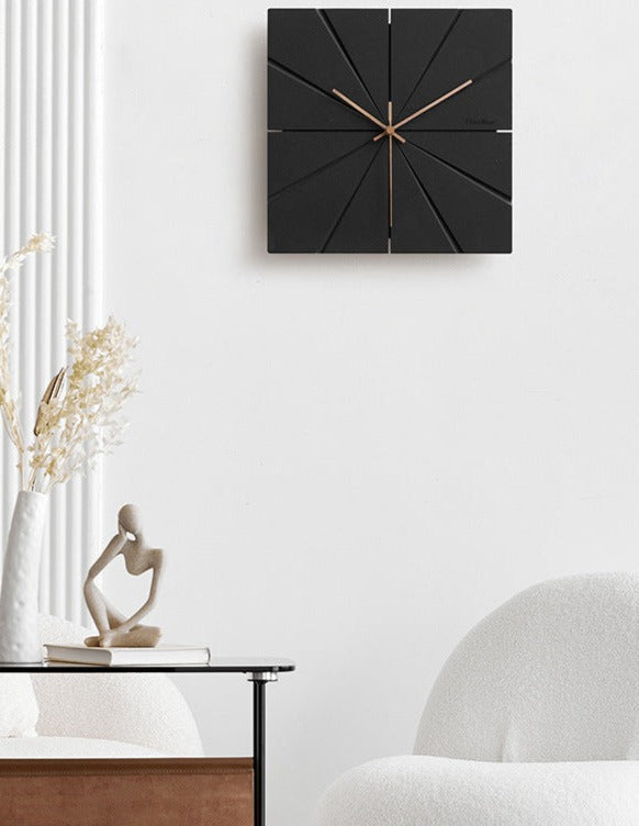 Ceas decorativ de perete minimalist modern, silențios, pentru living