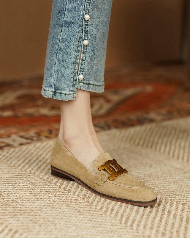 Duchesse Loafer Wildleder