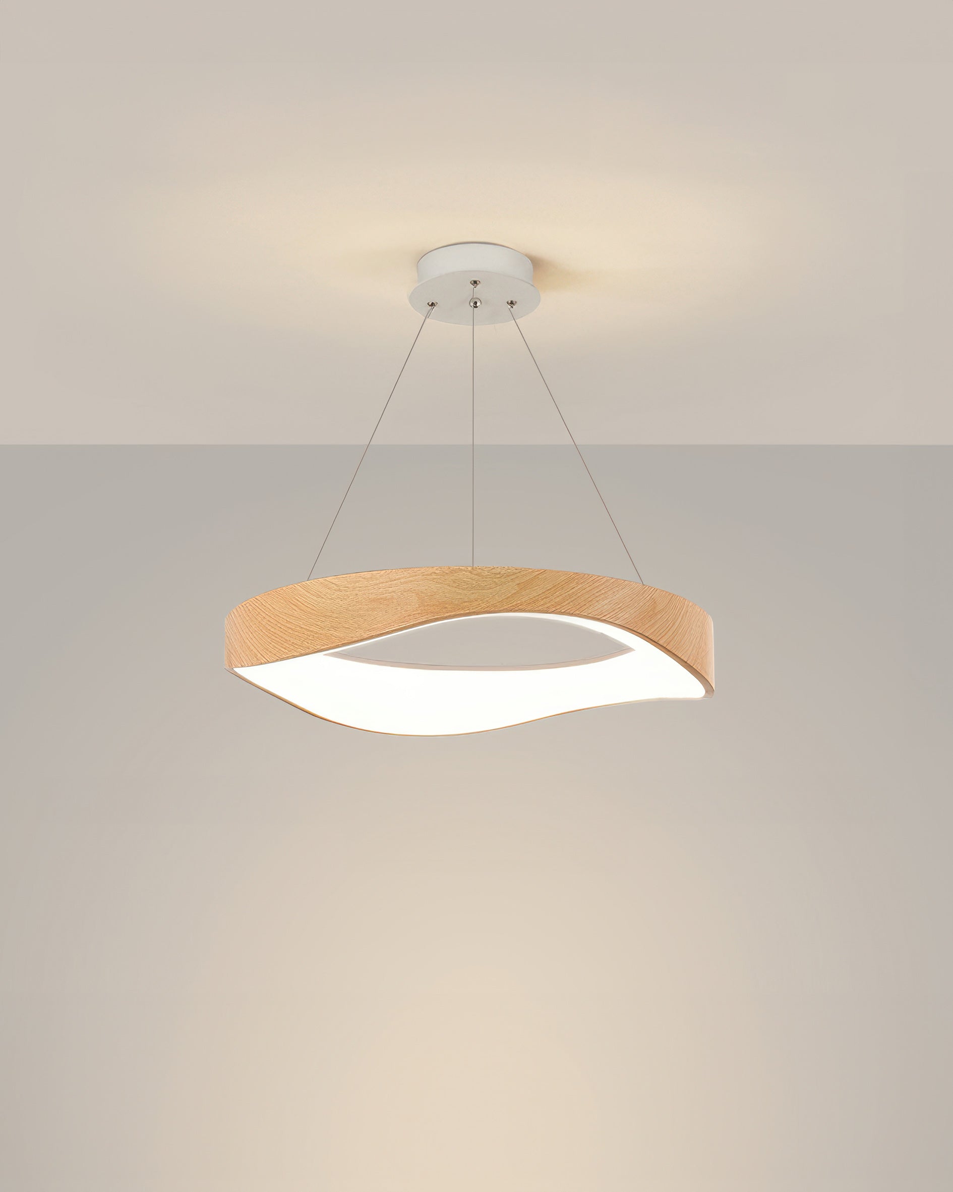 Modern Round LED Pendant Light for Versatile Indoor Lighting