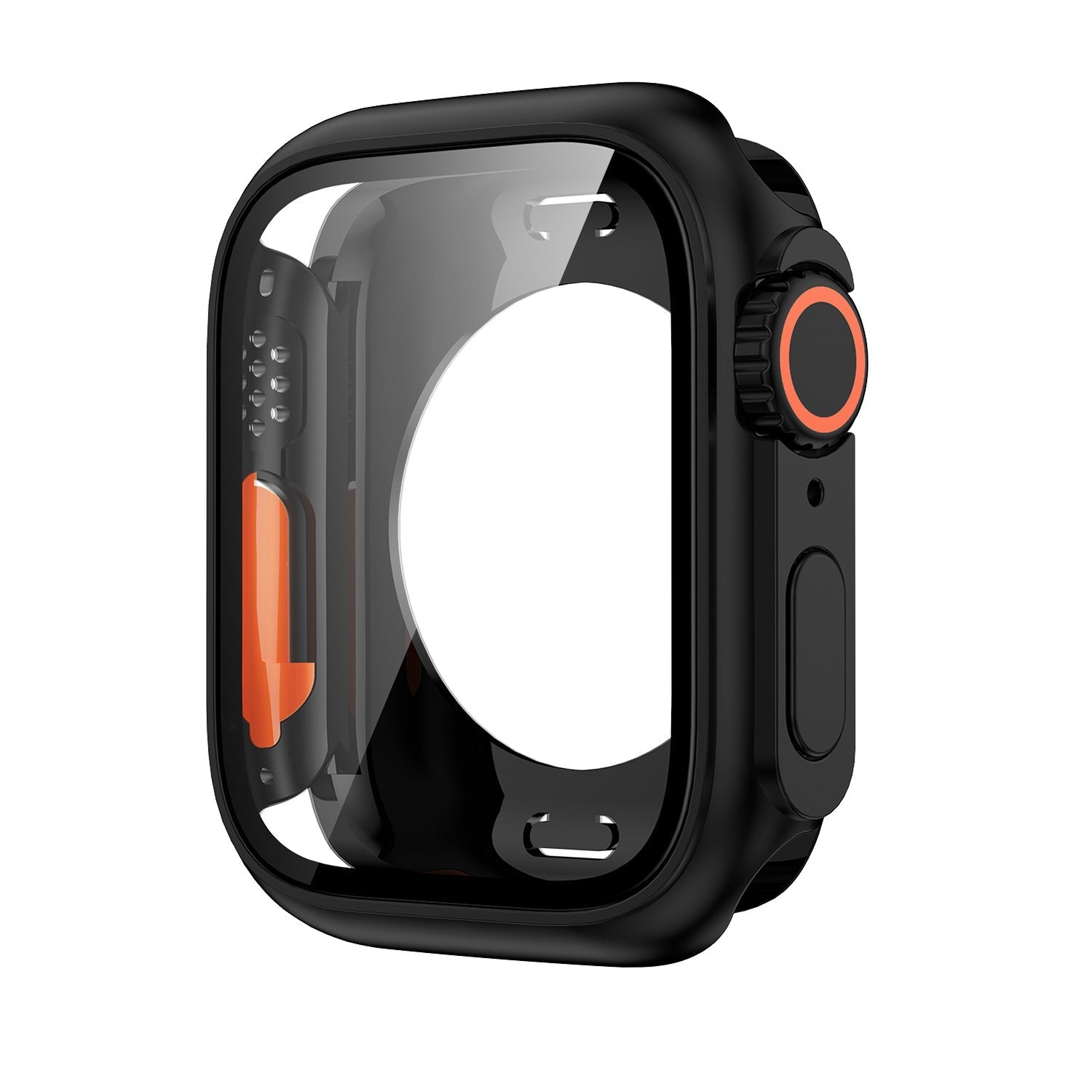 360° Alt-i-ett beskyttelsesdeksel + herdet film for Apple Watch S1-10