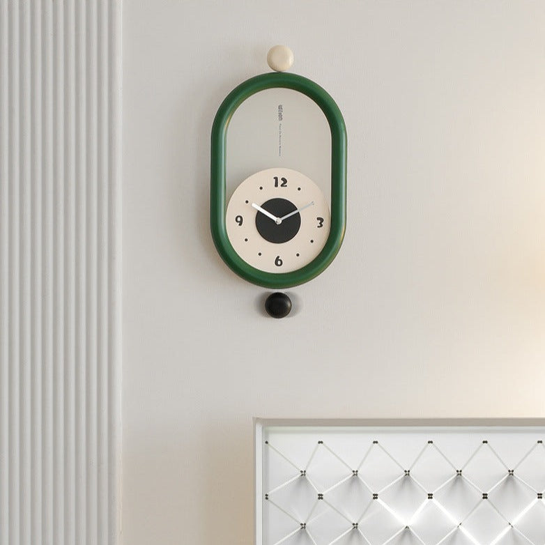 3D Long Pendulum Clock for Living Room